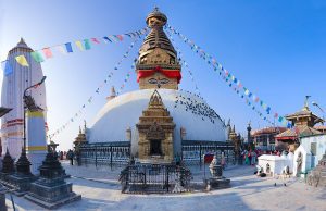 Swayambhunath in Kathmandu
